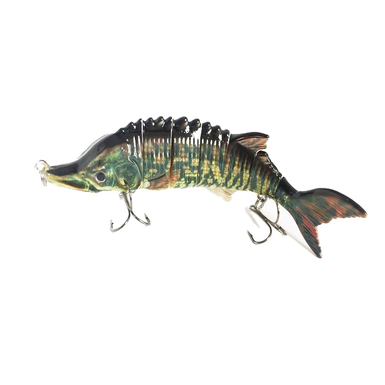 Hot chinese products 59g/7inch artificial bait sturgeon lure  durable fishing tackle