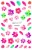 Import Hot sale 3001-3030 Nail Art Sticker Manicure Designs  Self Adhesive 3d nail sticker Nails Decoration Decals from China