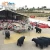 Hot sale advertising inflatable bull shaped costumes parade party inflatable suits for sale