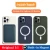 Import Hot Sale Amazon Mobile Phone Accessories Pu Leather Magnetic Phone Safe Case Suitable For Iphone 12 Pro Max from China