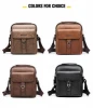 Hot Sale Cheap PU Leather Man Young Boy Korea Style Trendy Man Small Leisure Sports Handbags Messenger Bags