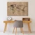 Import Hot Sale custom World Map Art Wood Veneer Cork board and Memo board Wall Art from China