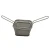 Import Hot Sale Kitchen Stainless Steel Kitchen Metal Nude wire Mesh Style Frying Strainer Basket Colander from China