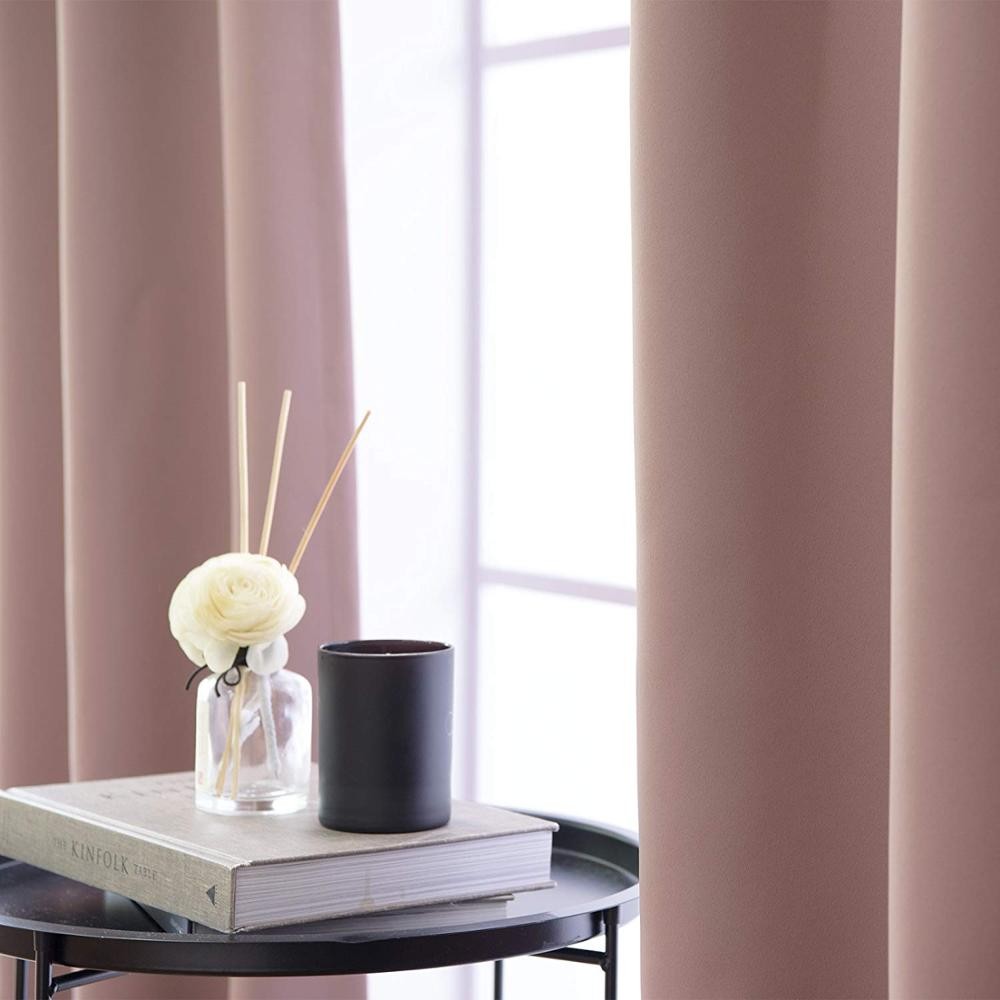 Hot Sale Polyester High Quality Soft Touch Blackout Drape And Curtain