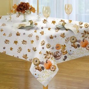 Hot sale polyester machine washable printing tablecloth custom printed table cloth for dinner party wedding picnic Christmas