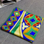 Hot Sale Scarves 90*90 Custom Printed Wholesale New Twill Silk Scarf