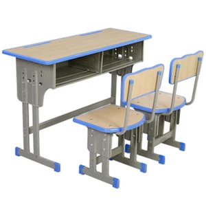 Hot sale school desk and chair sets