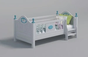 Hot Sale Solid Wood Kids Functional Bed Baby Bedroom Furniture for Little Kids