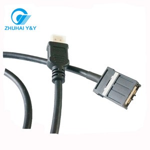 Hot sales high speed 4k Type E vga dvi cable support HDTVs PS4 Blu-Ray players Hometheater Video projector for car