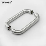 Hot Sales Ss Hollow Shower Square Rose Lock Door Handle With Point ,door Handle Set For Bedroom Use