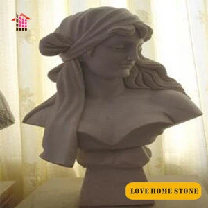 Hot sell stone Carving Indoor marble head decoration sculpture
