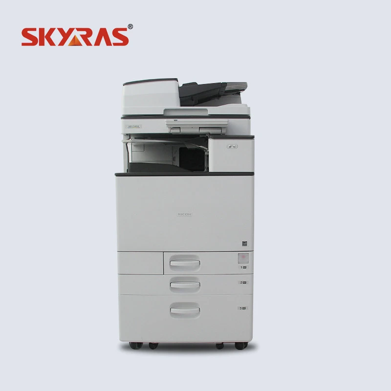 Hot Sell Used Color Digital Copiers Ricoh MPC 6004 Refurbish Photocopy Machine