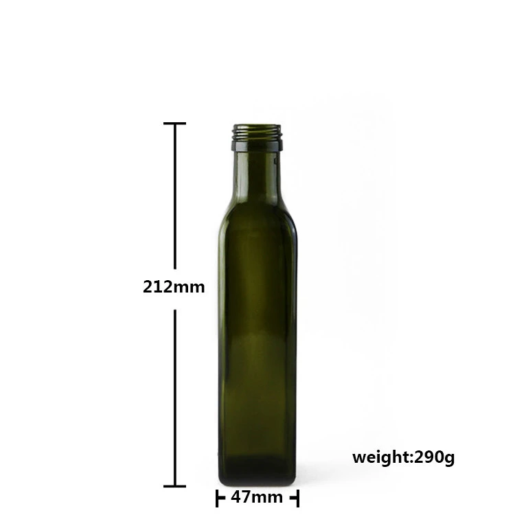 Hot selling 250ml empty glass bottle for olive oil CY-181