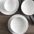 Hot selling matte white ceramic tableware