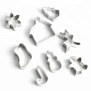 Hot selling metal christmas biscuit cookie cutter