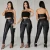 Import Hot Selling  Women Two Piece Set Clothing Women Fringed Tassel PU Pants Clothing Jumpsuits Women 2 Piece Pant Sets from China