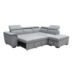 Hot style competitive price leather sofas and couches living room furniture luxury indoor l shape sofa with footrest