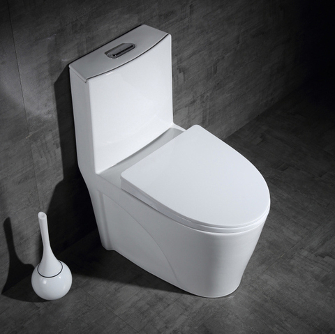 Buy Hotel Sanitary Ware Equipment Ceramic 1 One Piece Siphonic Bathroom ...