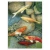 Import Hotel wall decoration paint by numbers impressionist fish oil painting from China