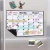 Import householder use kitchen monthly planner writable magnetic dry erase calendar for fridge from China