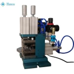 HS-3F/3FN/4F/4FN wire peeling twisting machine pneumatic semi automatic flat wire stripping twisting machine wire stripper