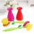 Import HS-Plastic creative Sunflower with Bowl Multi-function Kitchen Brush Dish clean Brush from China