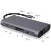 Huub 10 In 1 Multiport Usb Type C Hub Adapter Hub Splitter Usb C Hub Adapter For Laptop And Phone