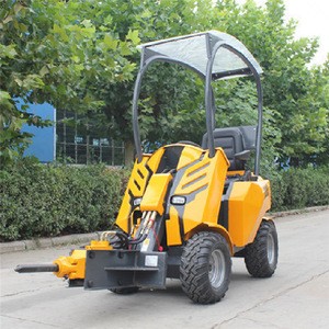 HW-200 Mini Skid Steer Loader With Digger and other Attachments