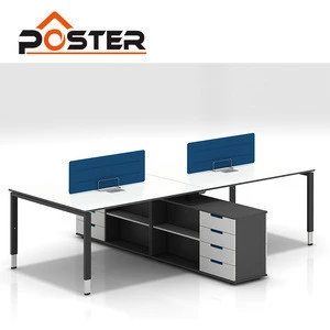 I shape office workstation workwell office workstation partition 4 person office workstation