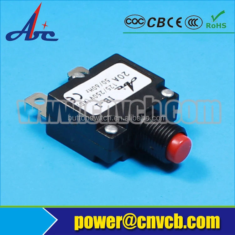 IB-1-6A Plastic Motor Protection Thermal Switch bakelite overload circuit breaker