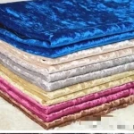 Ice Flower Velvet Blackout Curtains Elegant Window Covering Fabric