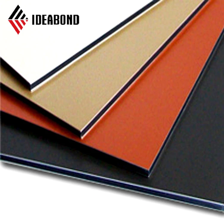 IDEABOND high quality 4x0.5mm PVDF coating aluminum composite panels for exterior wall cladding