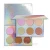Import Improved formula matte shimmer highlight highlighter palette private label with high quality maquillaje iluminadores from China