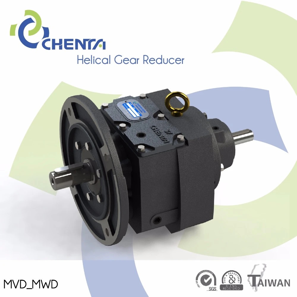 In-line Helical MWF Model 3 stage or two-stage Speed Reducer for mixer reductor