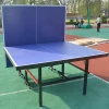 Indoor table tennis table home folding mobile
