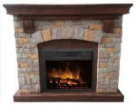 Indoor Used Cheap Imitation Stone-like Decoratice Electric Fireplace