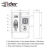 Import Industrial roller shutetr side door motor/ automatic rolling shutter side motor with remote control system from China