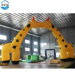 Inflatable arch for race/inflatable christmas decorations arch for advertising