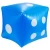 Import Inflatable Big Big Size Dice 30*30cm Swimming pool Party Supplies Kids Toys For Children Adults from China