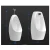 Import Intelligent automatic sensor urinal men wall hanging from China