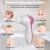 Import IPX7 Waterproof Deep Clean Replaceable Brush Head Silicone Electric Facial Cleansing Brush from China