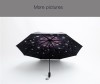 Japanese Romantic Triple-fold Umbrella, Rain and Sunshine Dual-purpose Ultraviolet Protection Summer Necessary Sales Champion