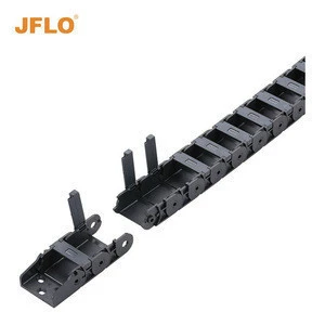 Jflo 18 series simple opening cable drag chain , cable carrier chain