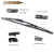 Import JJ Traditional Frame Windshield Wiper Blade bracket wiper blades from China