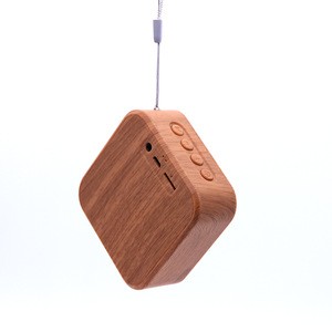 Karaoke Player Use Mini Portable Wood Bluetooth Speaker