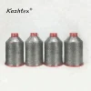 Kazhtex anti static mixed polyester twisting  silver thread