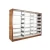 Import KD book store used library shelving furniture wooden bookshelf from China