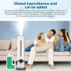Keecoon,Cool Mist Ultrasonic Humidifier, 8L / 2.3gal Large Capacity, HCOL acid can be added,Top Fill,Whispper Quiet