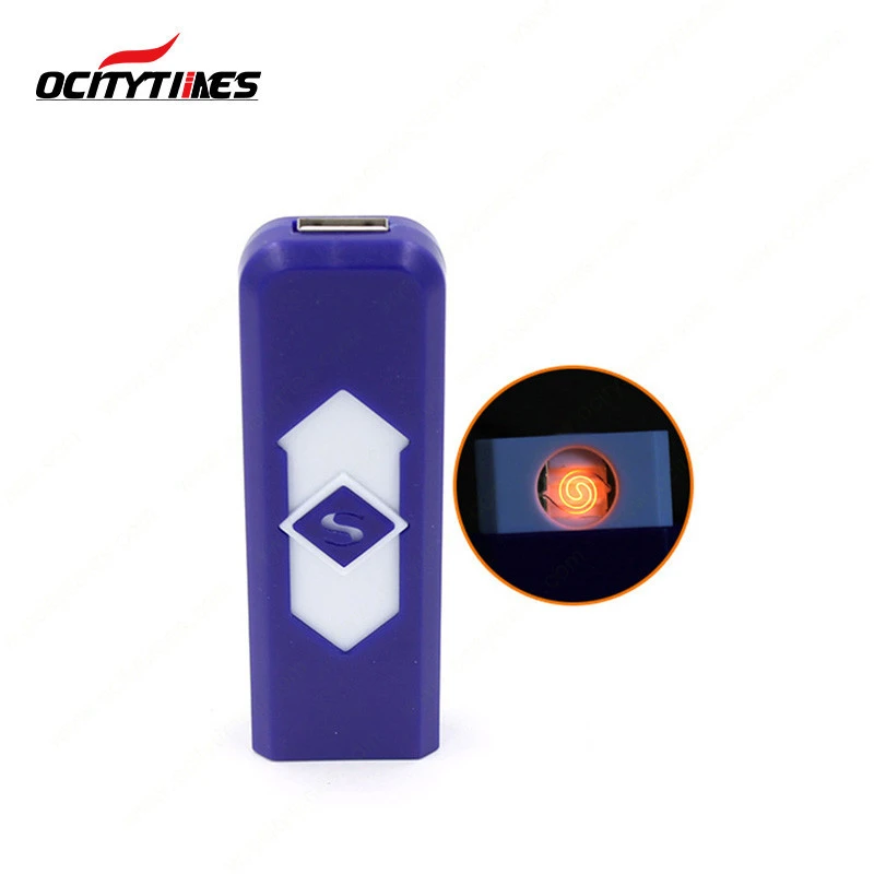 Keychain waterproof usb lighter rechargeable lighter with case