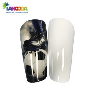 Kids White Small Sublimation Blank Shin Guards